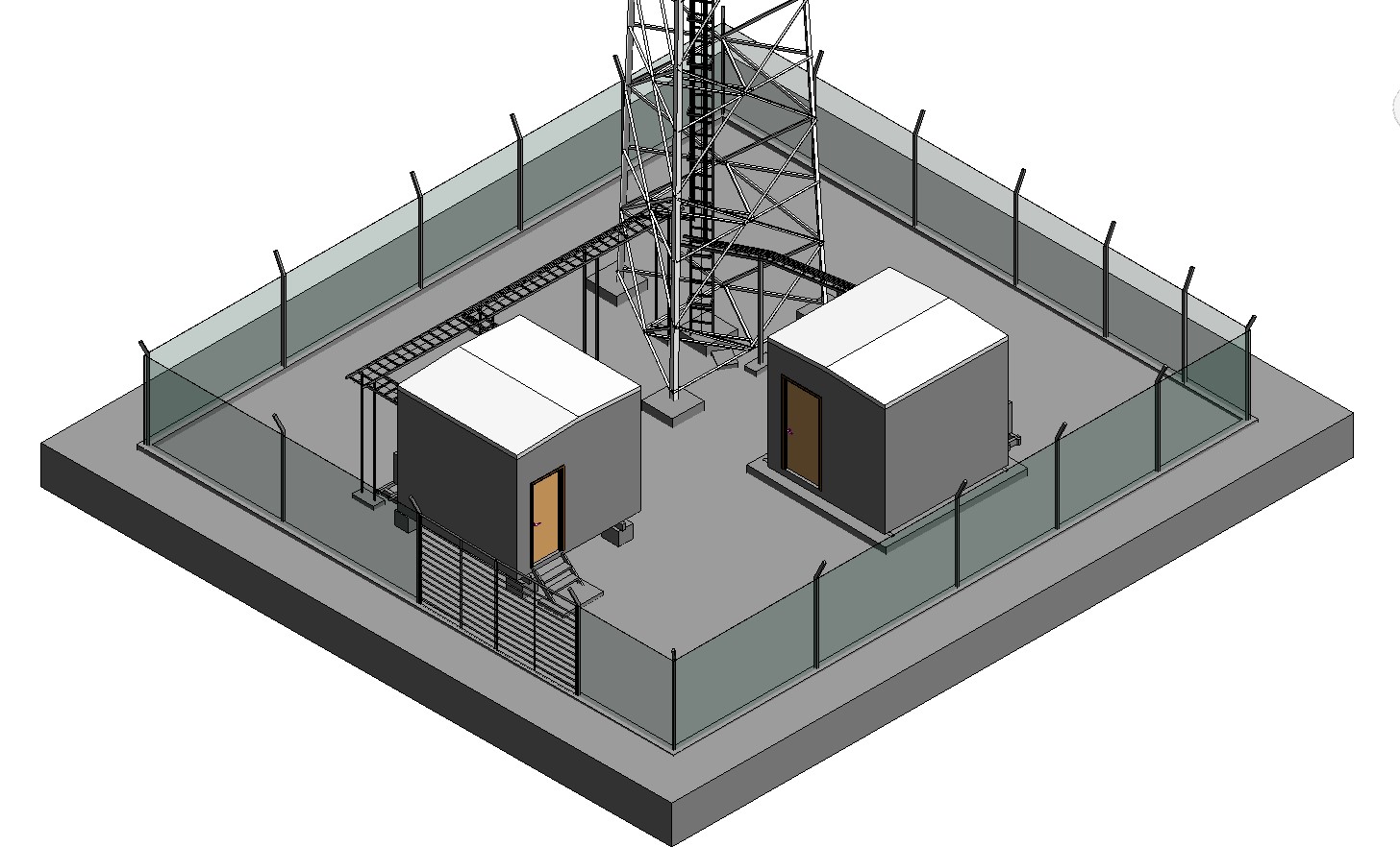 Telecommunication Tower 3D Modeling in Autodesk Revit – image 2