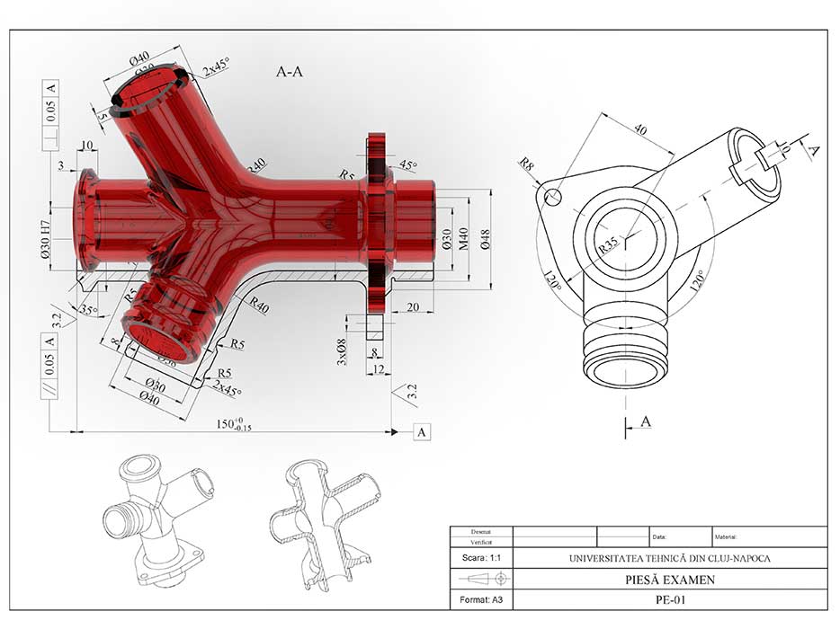 mechanical cad drafting services