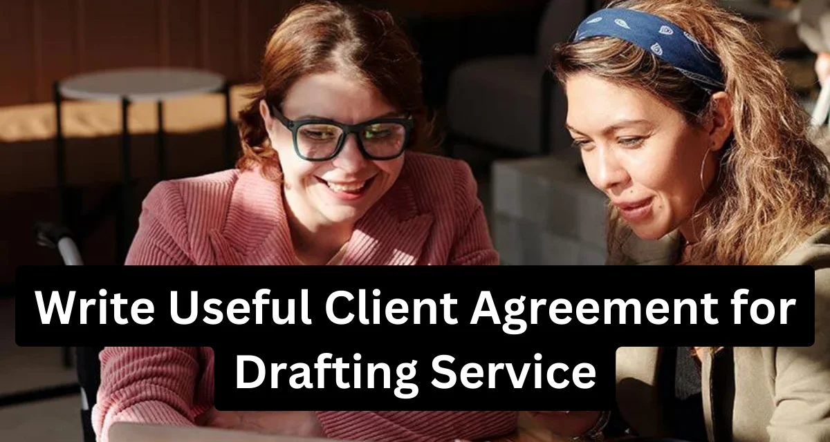 drafting services agreement template