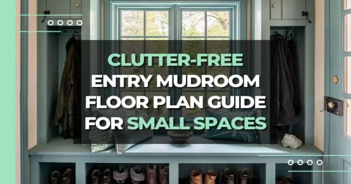 entry mudroom floor plan featured image